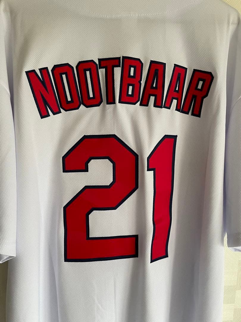 【MLB ヌートバー WBC カージナルス　大谷翔平】白ユニフォーム 4L