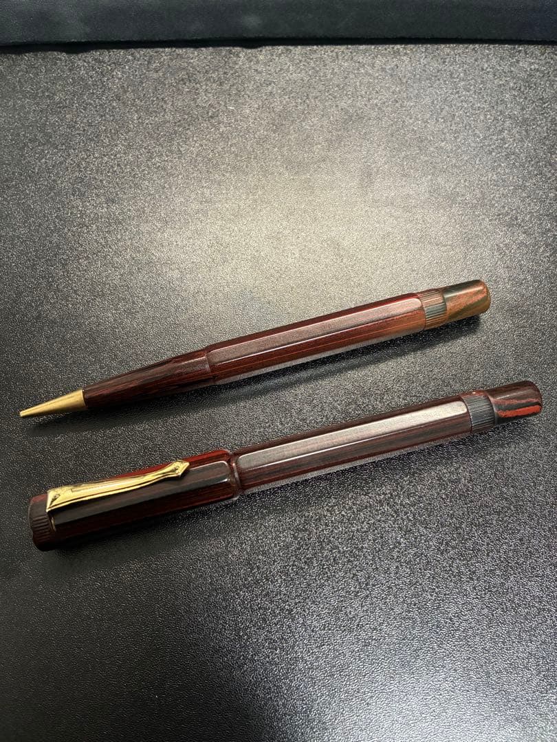 【希少 限定販売】カヴェコ エボナイト ボールペン 1.18mmシャーペン