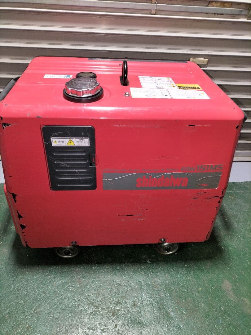 新ダイワエンジン溶接機egw151ms　発電機定格25A　メンテナス品！