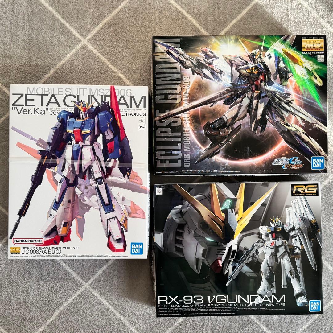 ガンプラ 3点セット RX-93 νガンダム 他