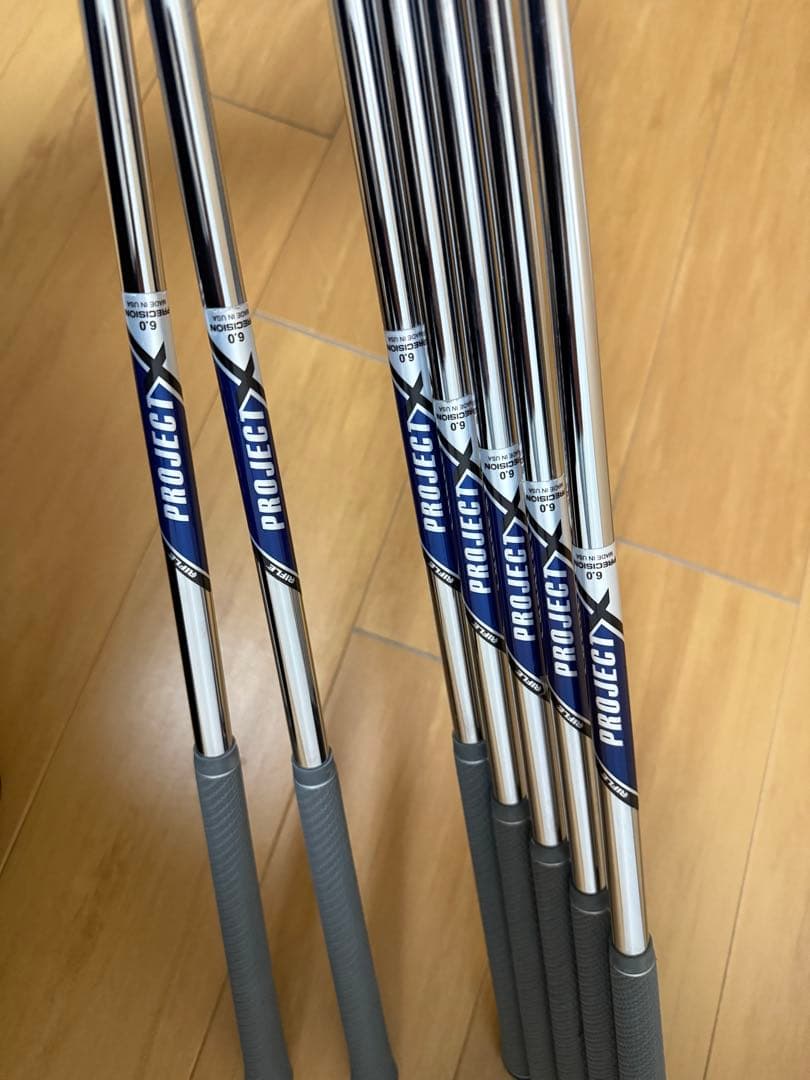 【中古】テーラーメイド　P7TW 4~PW プロジェクトX6.0