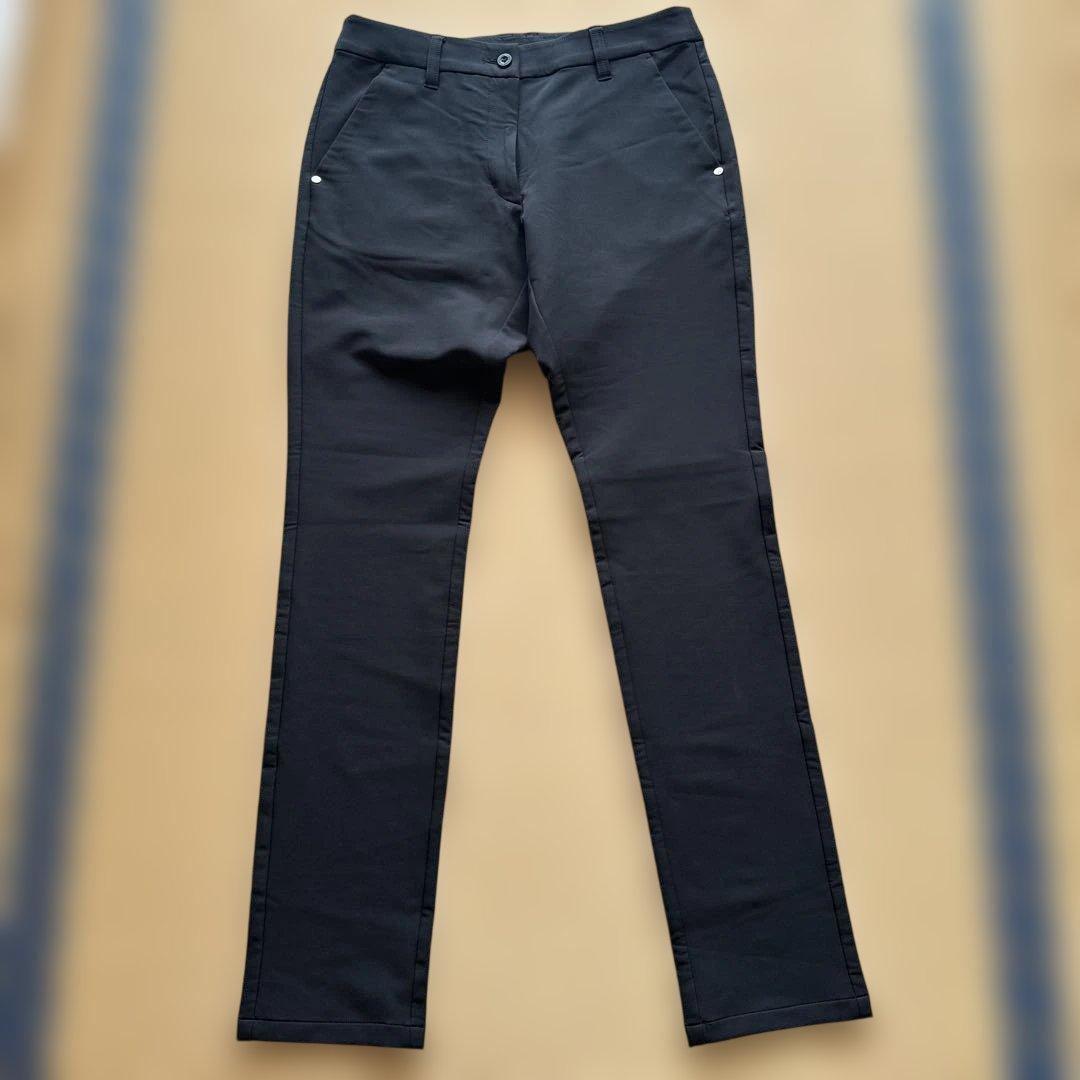 BRIEFING ブラック スリムフィットパンツ