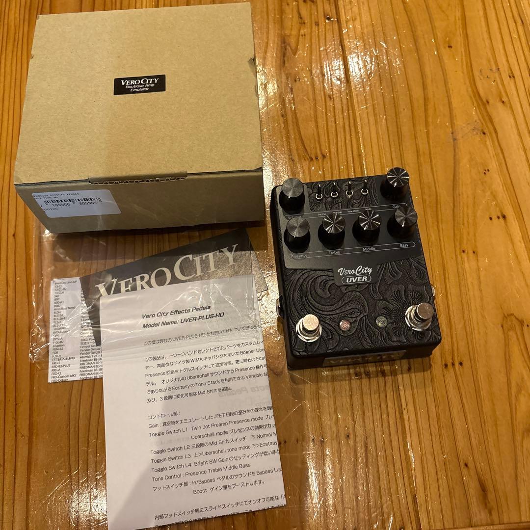 【極美品‼️未使用品‼️】Verocity UVER ギターエフェクター