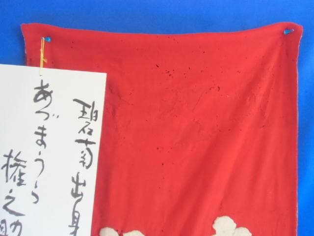 時代物、愛知県の出身、あずまうら権之助、力士の化粧回し、縦２００ｃｍｘ横５０ｃｍ