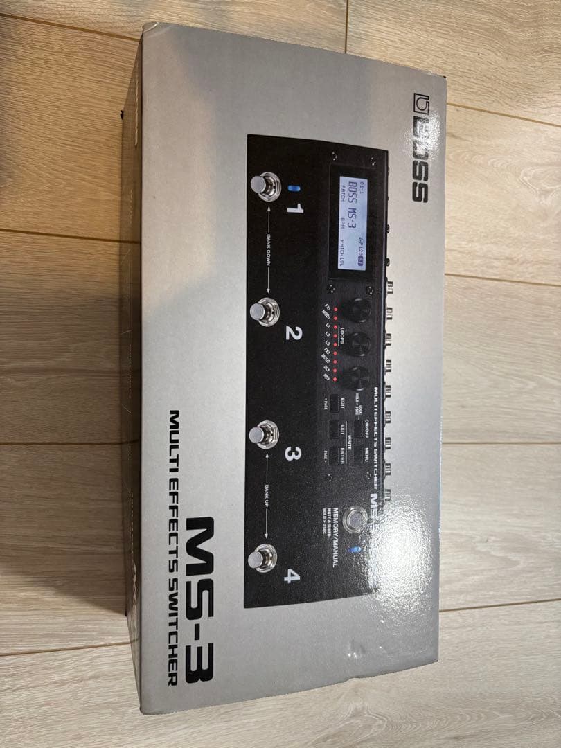 【ぬぬぬぬぬぬ】BOSS MS-3 マルチエフェクツスイッチャー