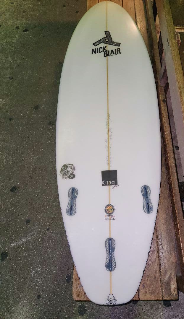 ニックブレア　ショートボード