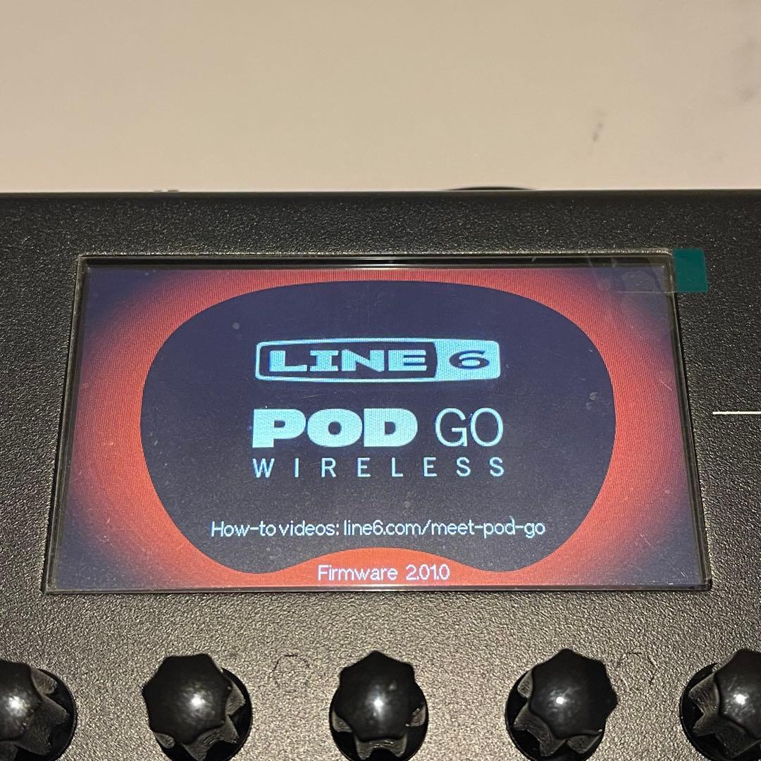LINE6 Pod Go ワイヤレス マルチエフェクター 専用ケース付き 美品