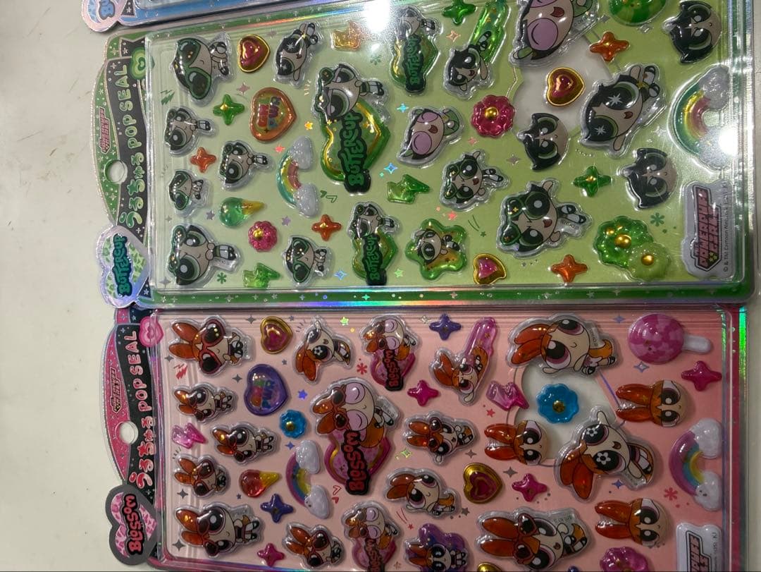 国内正規品　パワーパフガールズ　うるちゅるシール