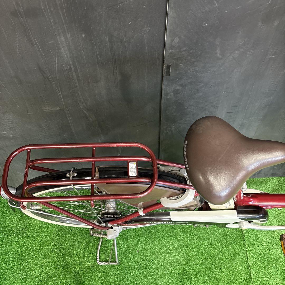 パチキ様　前子供乗せ無し　BS Angelino レッド 3人乗り対応　97★