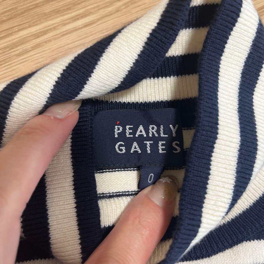 パーリーゲイツ　ゴルフ　ニット　ハイネック　モックネック