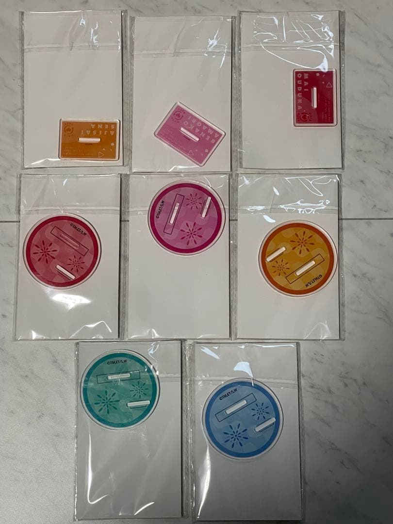 わたなれ　アクリルスタンド 8体セット