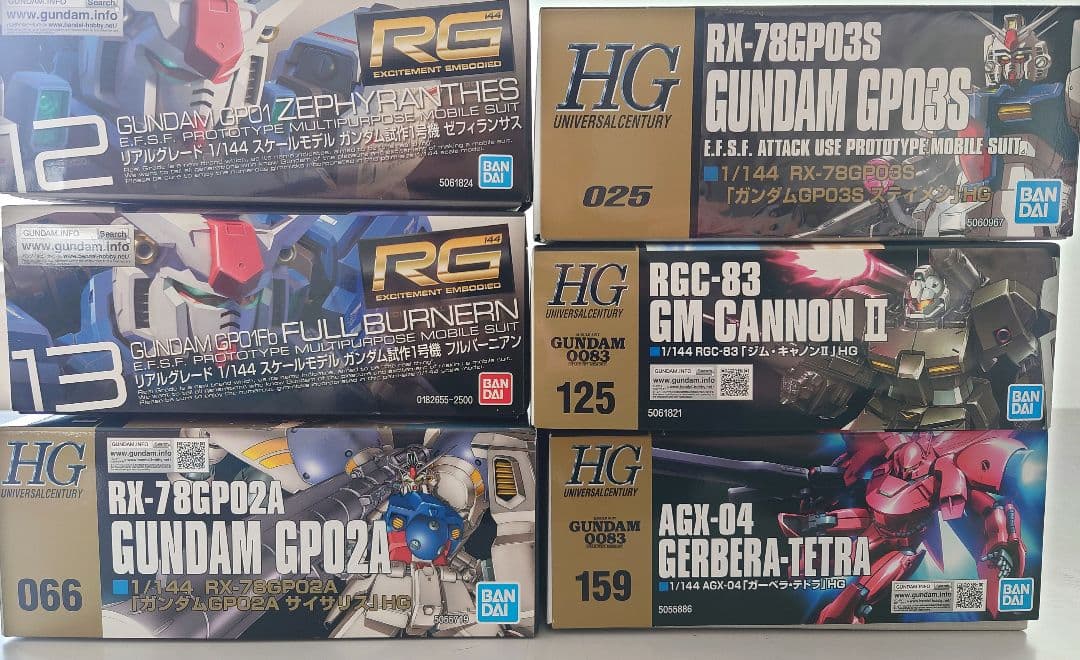 バンダイ ガンプラ 0083シリーズ まとめ売り