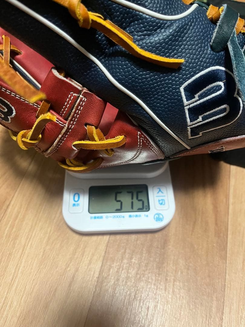 ウィルソン ワナビーヒーローデュアル 軟式内野手用87型 ネイビーSS×レッド