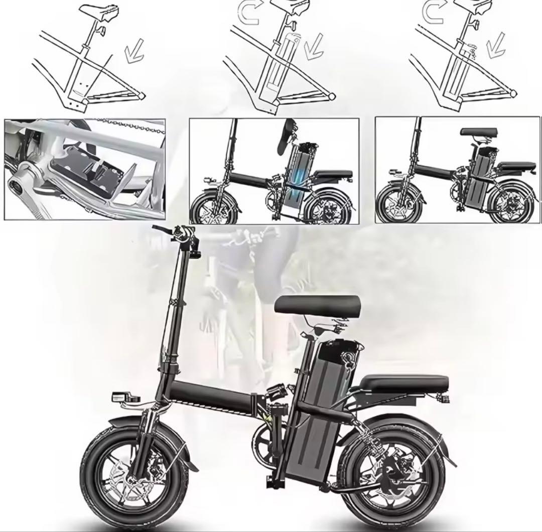 36V 15Ah リチウム充電式バッテリー モペット E-BIKE