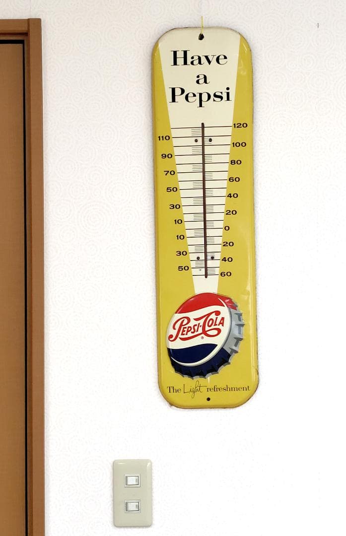 ペプシコーラ ペプシ温度計　1951～1962　レトロ　Have a Pepsi