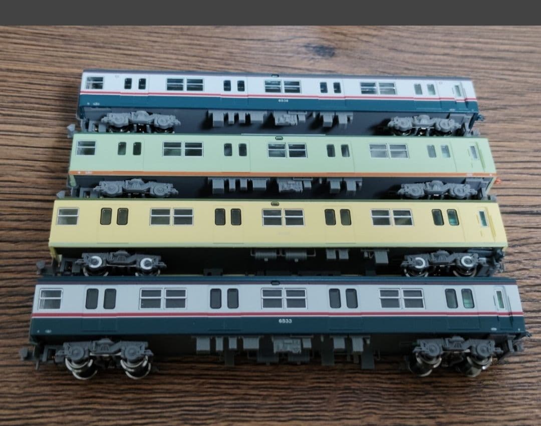 相模鉄道　6000系　先頭車4両　マイクロエース　相鉄　歴代