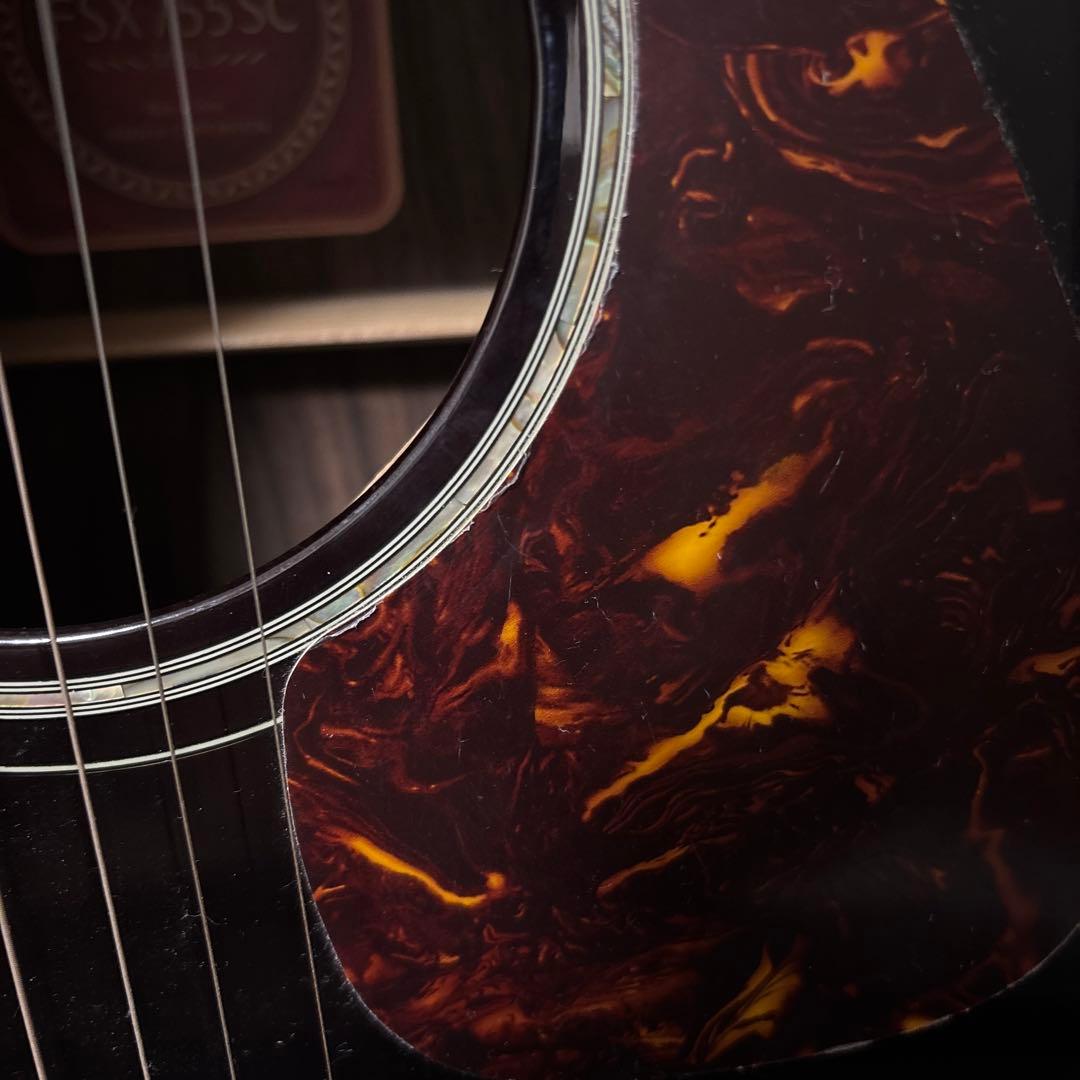 限定モデル　Yamaha FSX755SC アコースティックギター ブラック