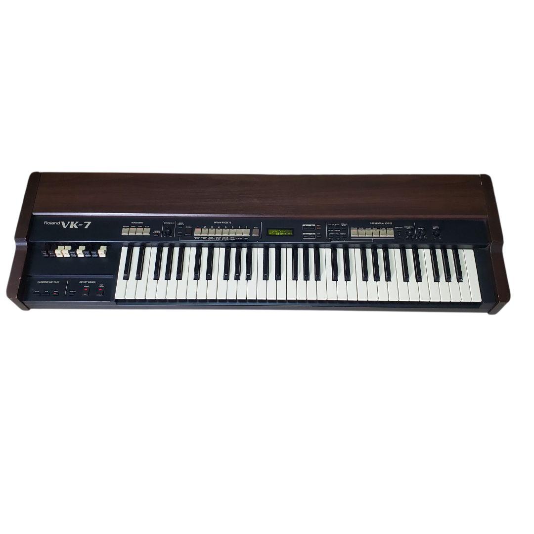 【希少・名機】Roland VK-7 オルガンキーボード 日本製 ハードケース付