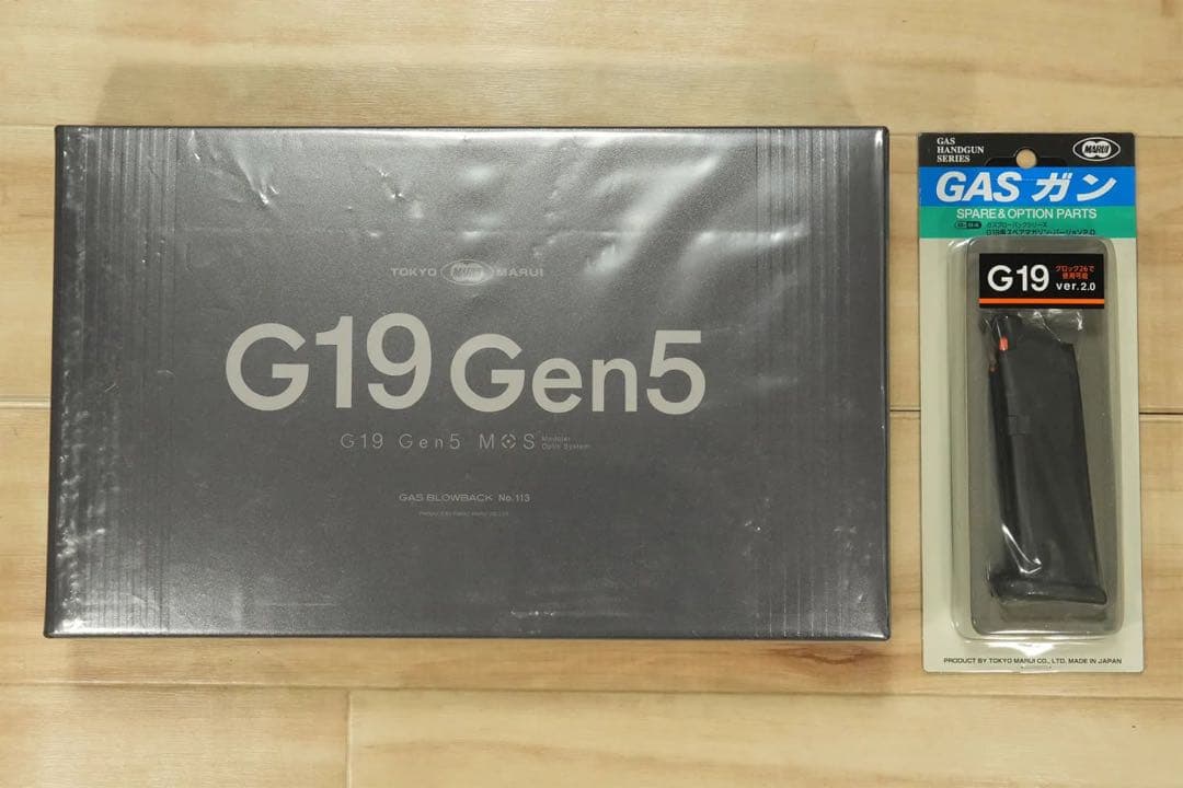 【新品・未開封】東京マルイ G19 Gen5 グロック19 予備マガジン1個