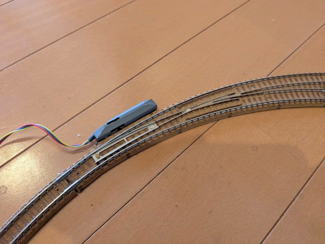 中古 Nゲージ オリジナルスターターセット レール+車両付き 入門用