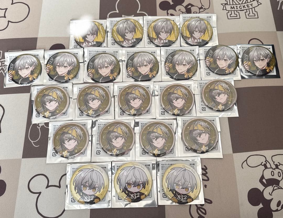 Element Sicks EL6 832 缶バッジ　サイン