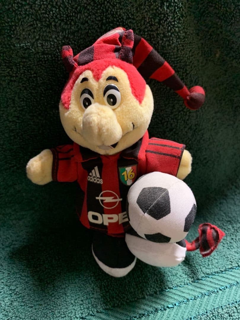 1996年ACミランぬいぐるみadidas 胸スポンサー・OPEL