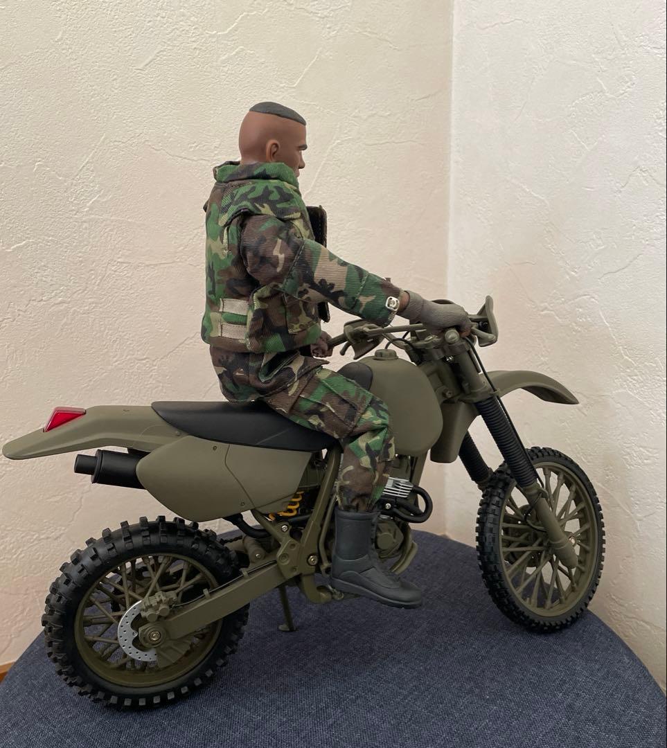 ミリタリー CAVALRY SCOUT & MOTORCYCLE 1/6