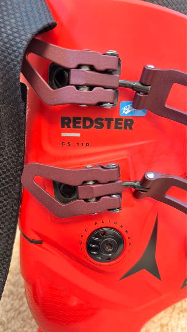 Atomic redstar cs110 スキーブーツ25.0/25.5レッド