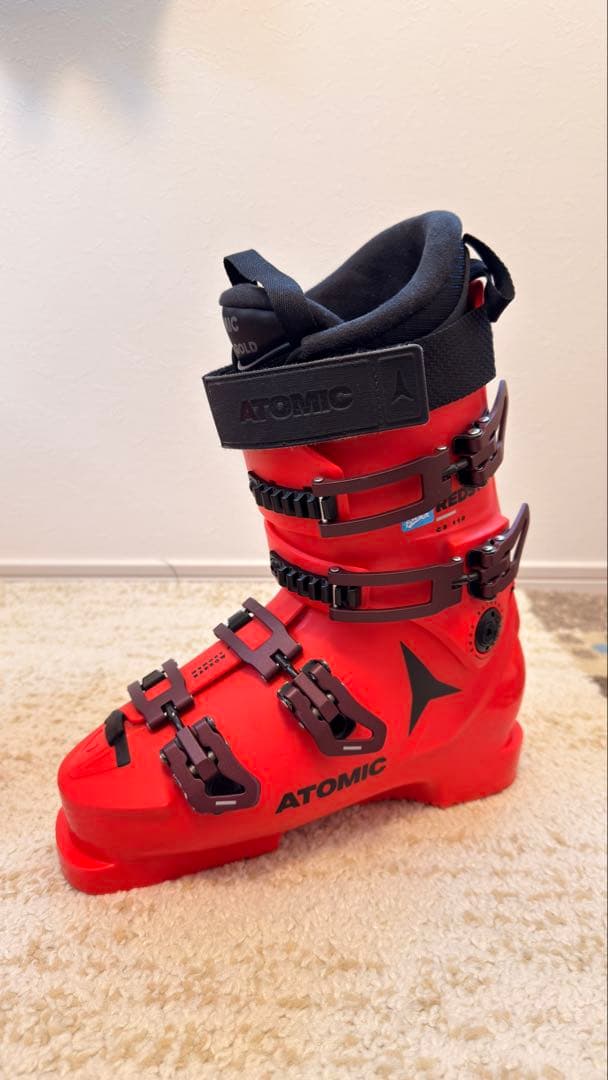 Atomic redstar cs110 スキーブーツ25.0/25.5レッド