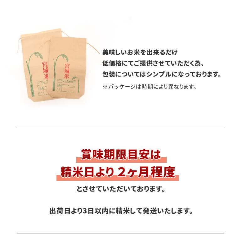 宮城県産 ひとめぼれ 玄米30kg 精米可能（27㎏） 令和7年産 沖縄離島不可