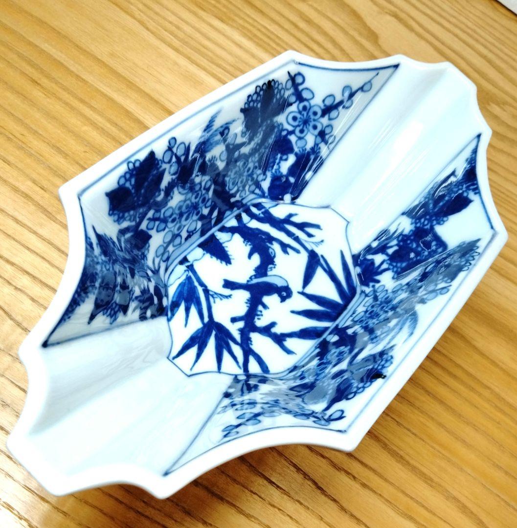 ☆ 平安三楽 清水焼 舟型鉢