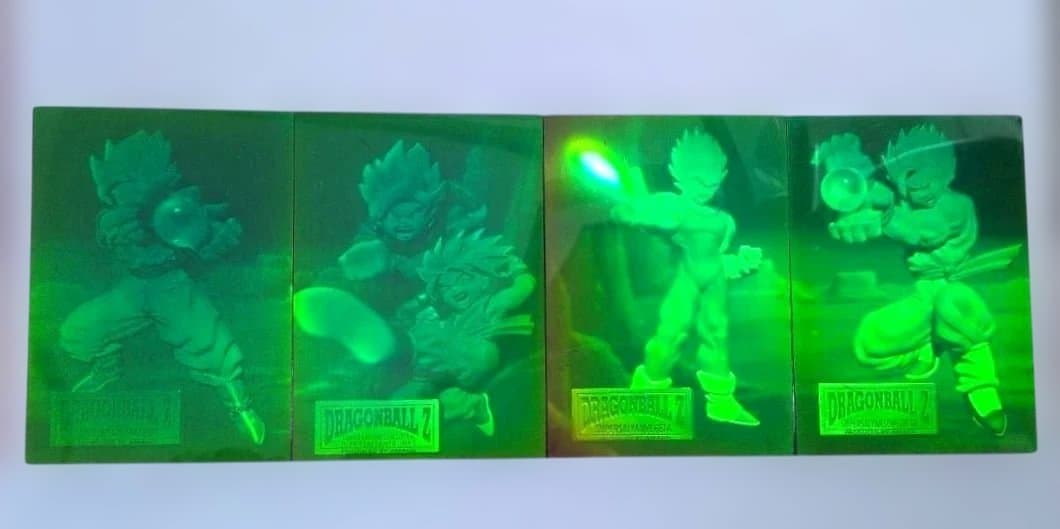 【超希少】　ドラゴンボールカード ホログラム 4枚セット 3d早い者勝ち
