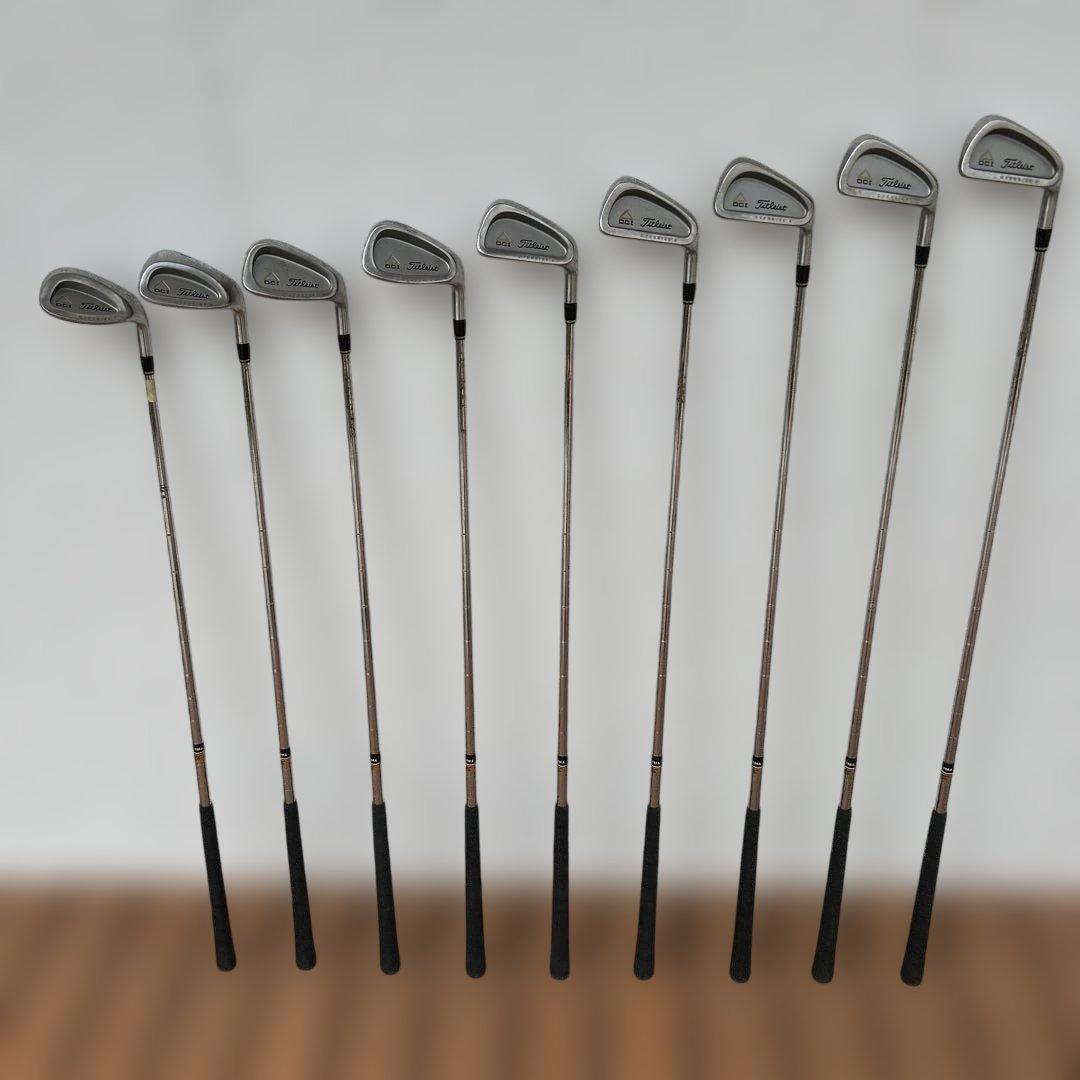 Titleist DCI アイアンセット 3番〜9番、ピッチングとサンドの9本