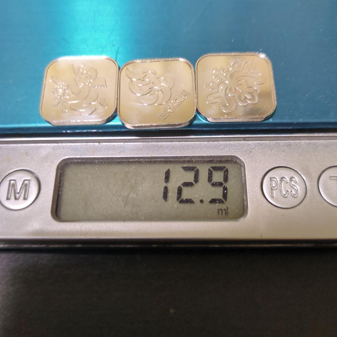 造幣局年銘板純銀メダルセット