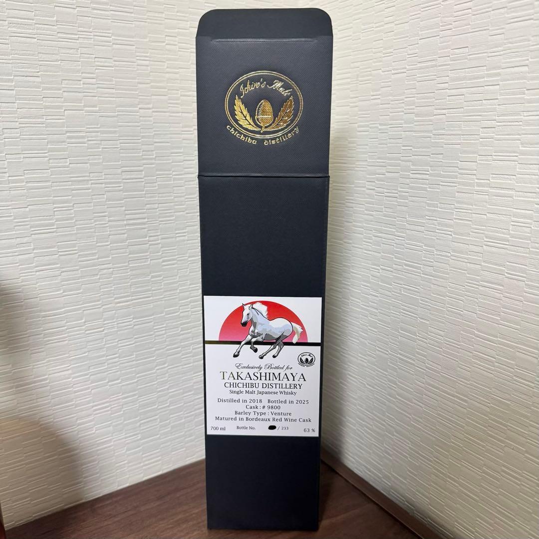 2026年 高島屋 抽選 イチローズモルト 午年 干支ラベル 223本限定