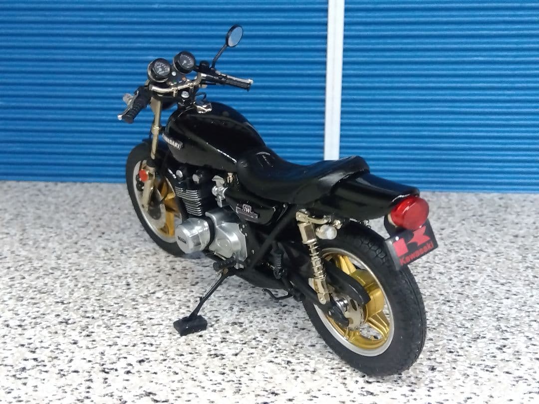 1/18ミニカー マルサン鉄馬プロジェクト カワサキ 750RS ZⅡ カスタム