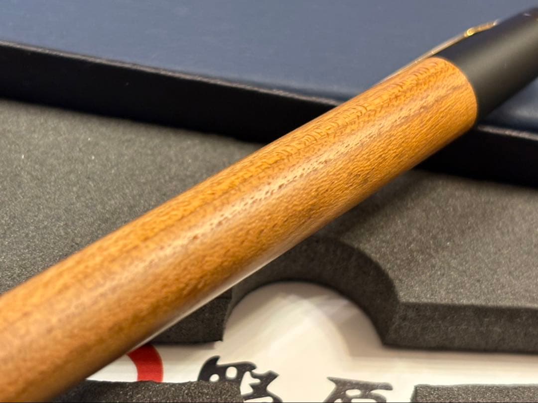 野原工芸 槐（エンジュ） シャープペンシル 付属品完備 ゴールド