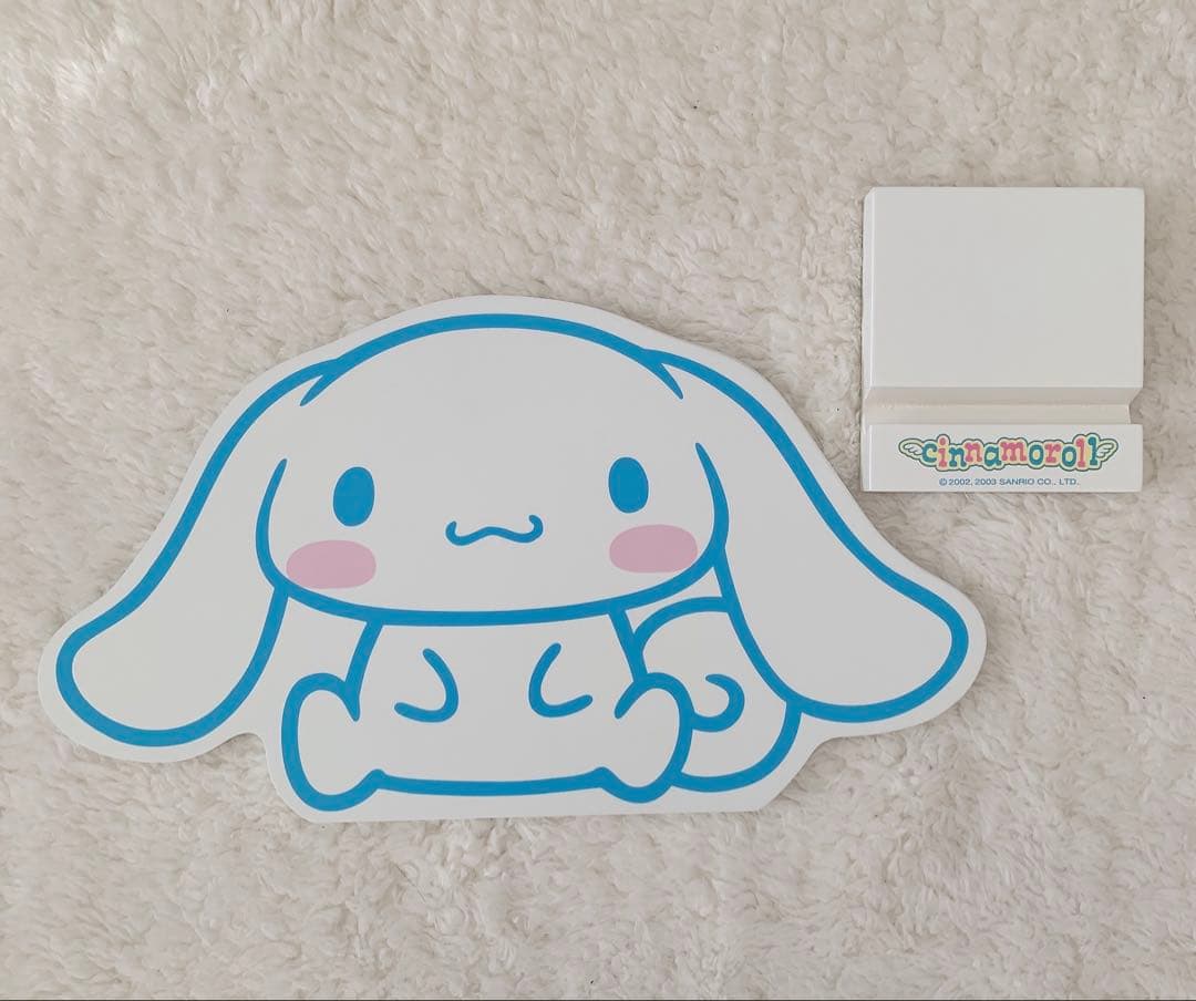 【希少】シナモロール 1stアニバーサリー限定 ダイカットスタンドミラー