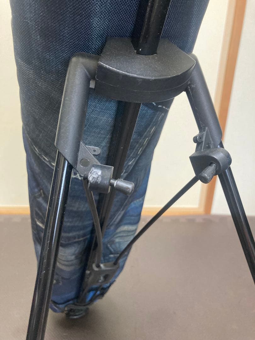 【しん】EDWIN GOLF デニム風キャディ• サブ•ボストンバッグ3点