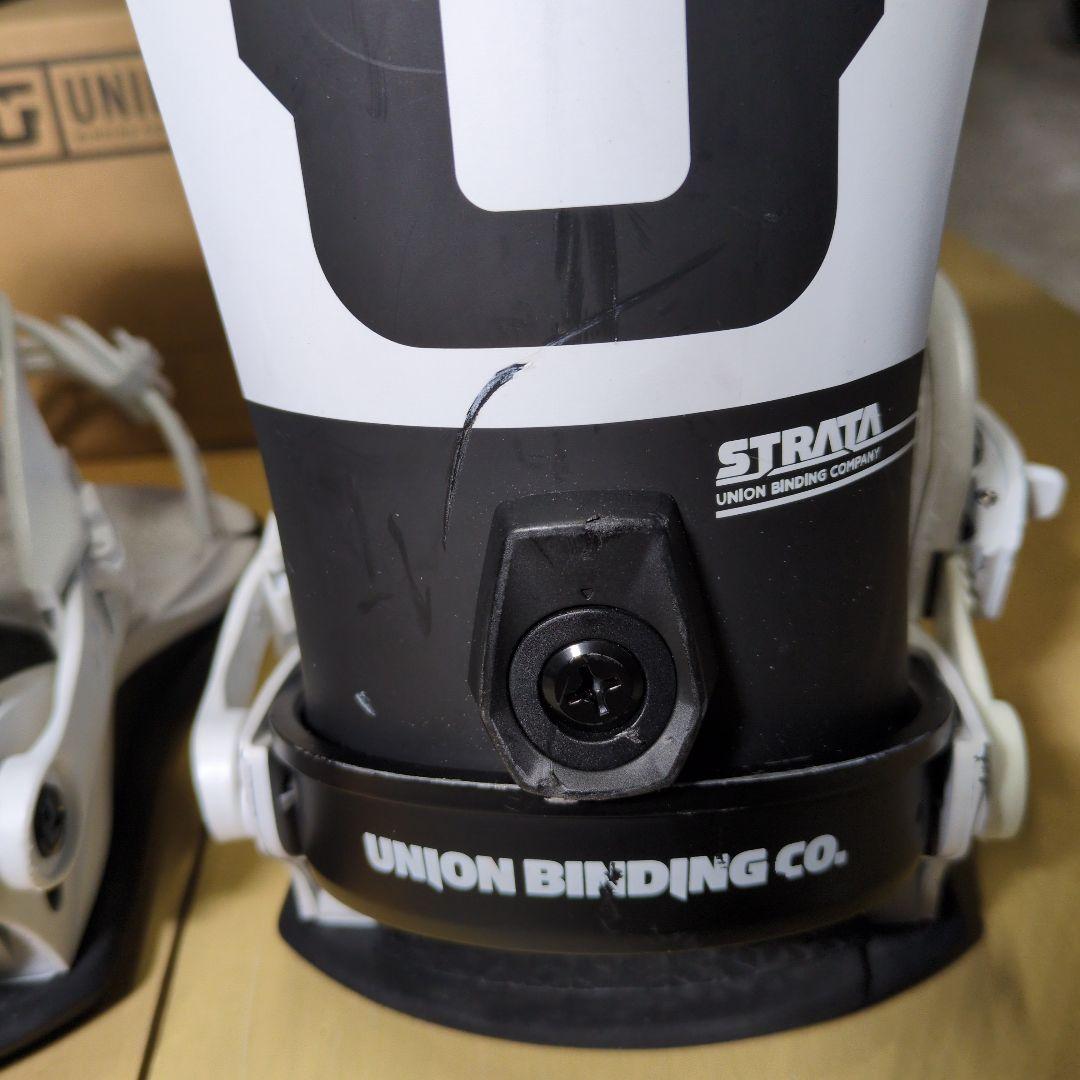 UNION STRATA ビンディング ホワイト Lサイズ