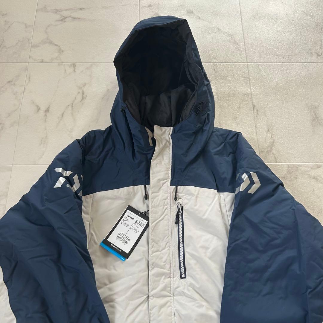 【新品未使用】ダイワレインマックス ハイパーハイロフトウィンタースーツ XL