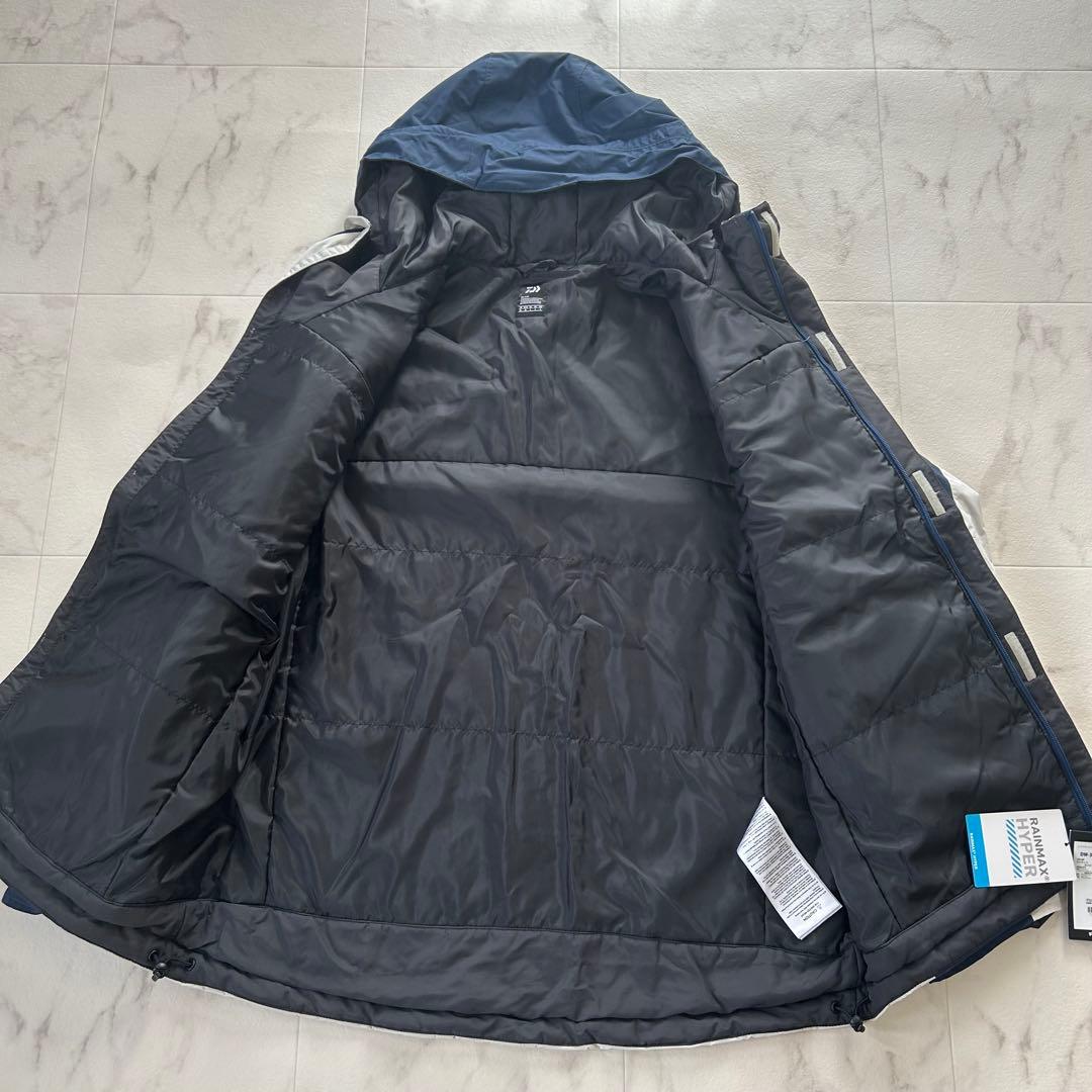 【新品未使用】ダイワレインマックス ハイパーハイロフトウィンタースーツ XL