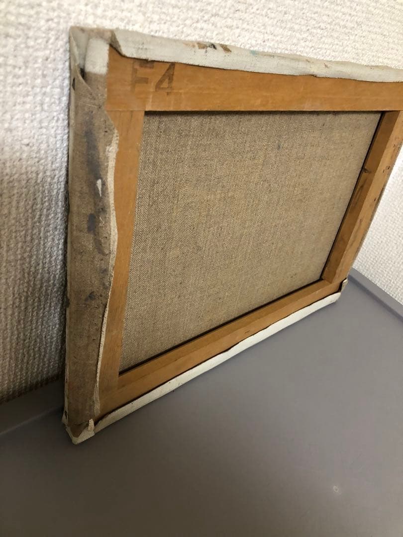 油絵（秋刀魚）さんま　Ｆ4