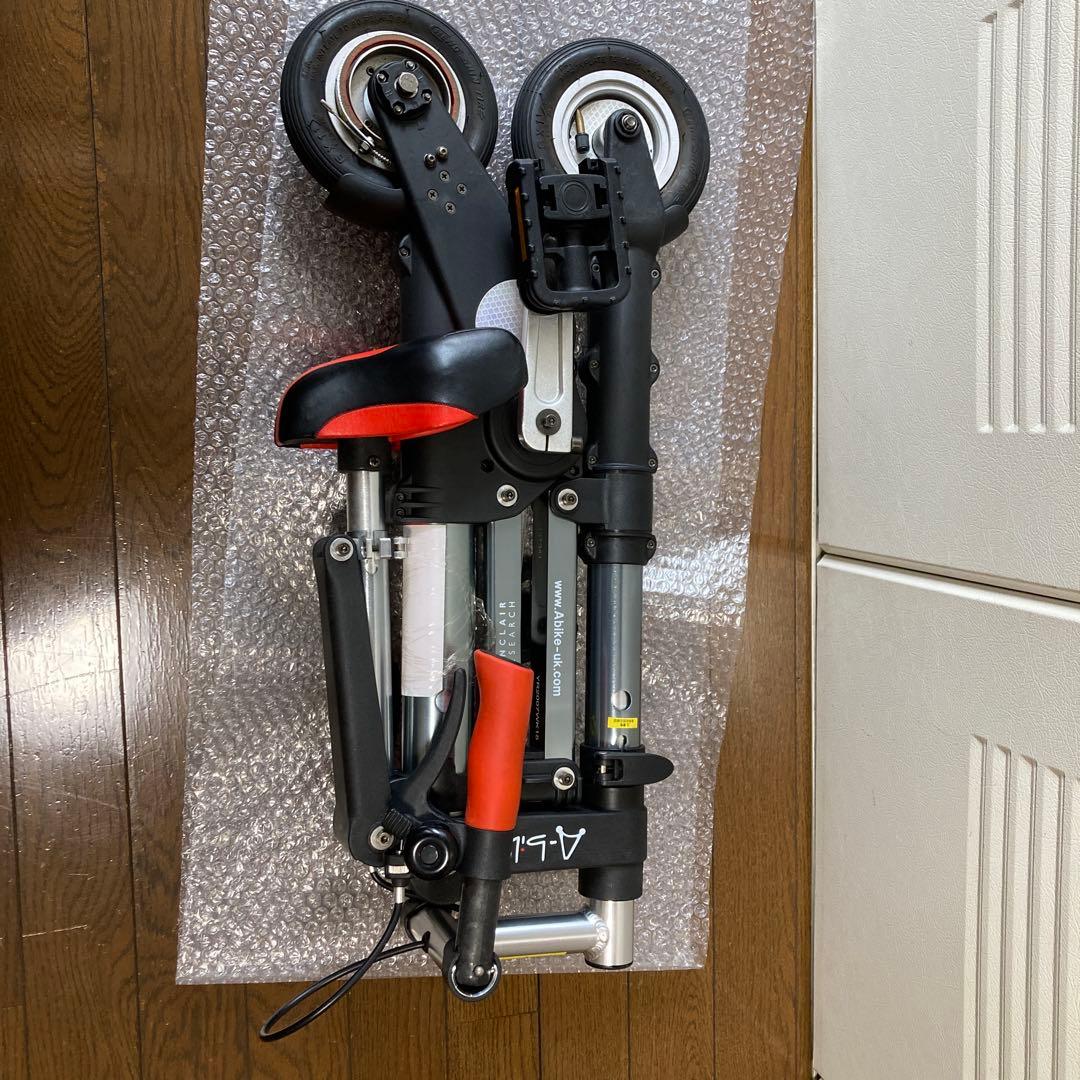 A-bike 超軽量コンパクト折りたたみ自転車 model DZB01 中古