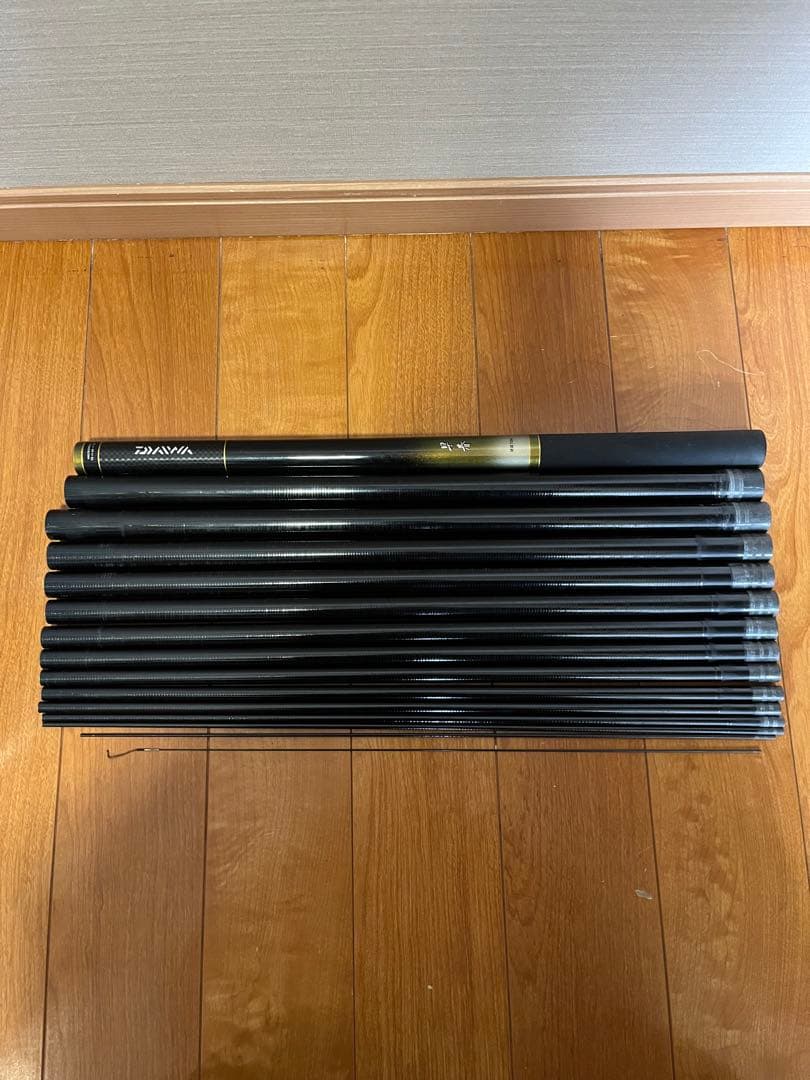 中古 Daiwa 早春 硬調 70M ダイワ 渓流竿 竿袋付き