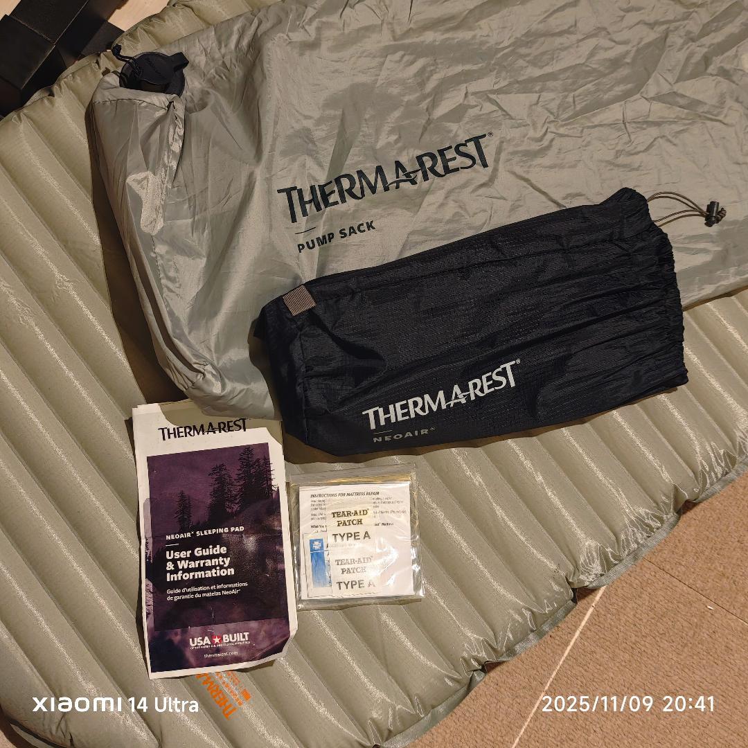 THERMAREST（サーマレスト）ネオエアー Xサーモ　ラージ