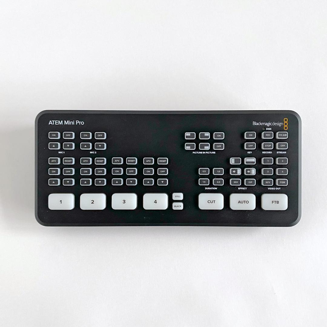 ギ*)様 ☆ Blackmagic ATEM Mini pro 配信 美品 ☆