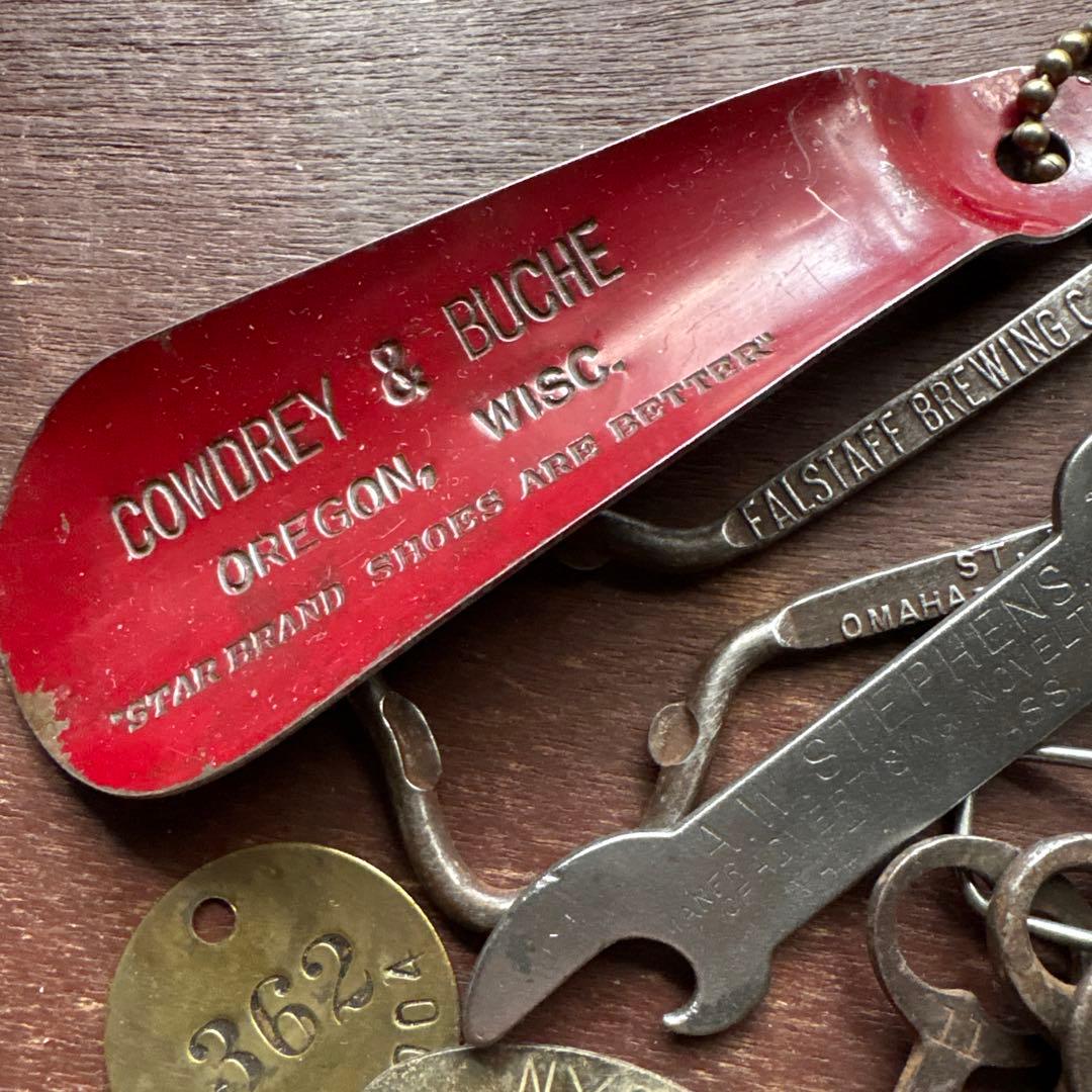 シューホーン／オープナー／タグ＆キー／US ANTIQUE ＆VINTAGE