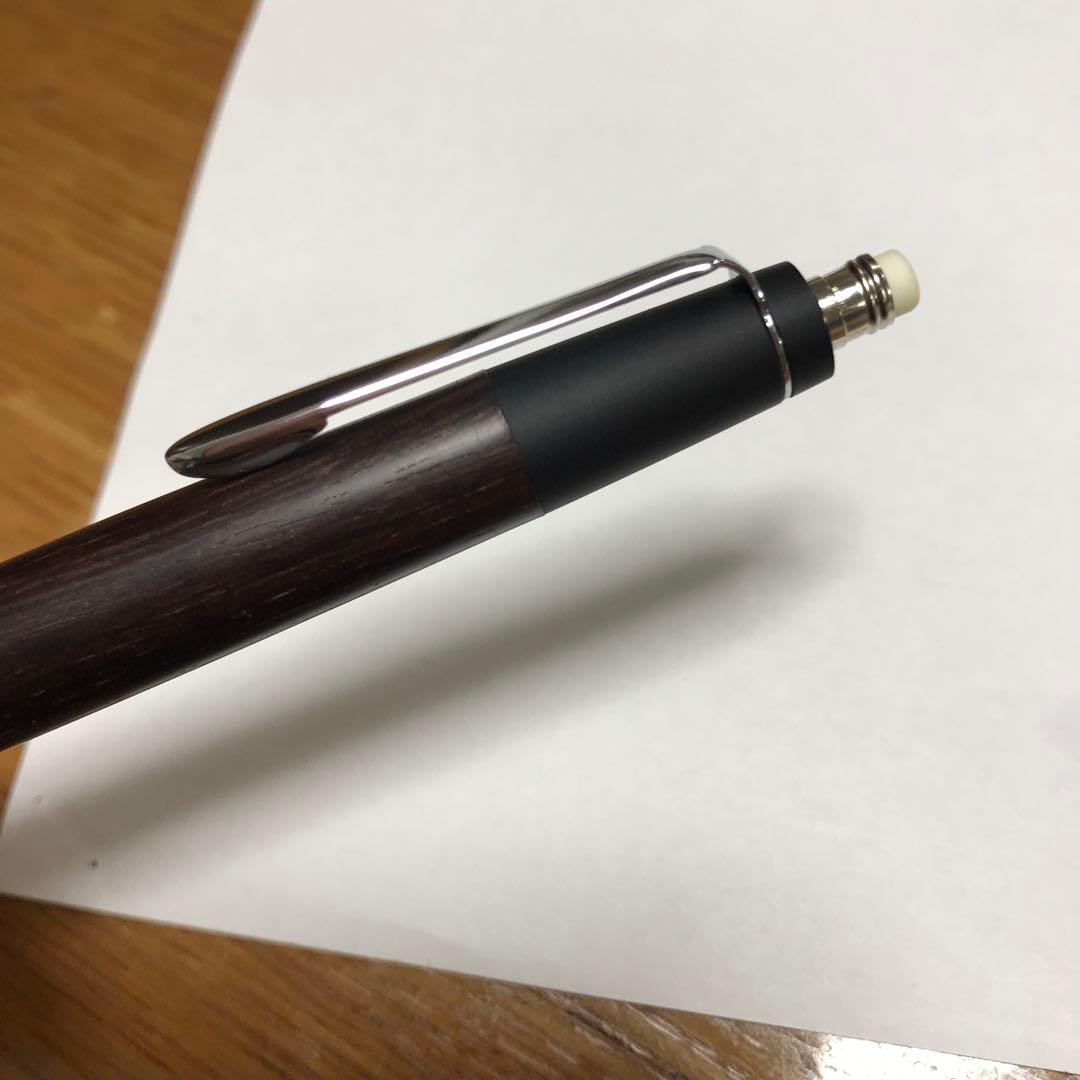 【新品・未使用】2022年　野原工芸 旧型 シャーペン インドローズウッド