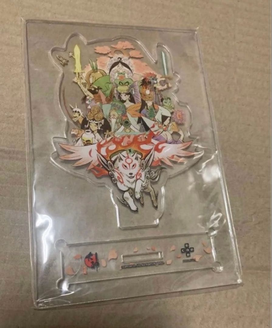 希少 カプコンバー×大神 絶景版 お買い物特典アクリルスタンド